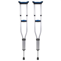 Complete Medical Mobility Products Carex Folding Crutches, Pair Universal Size