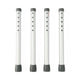 Complete Medical Mobility Products Walker Footpiece Extension Kit Set/4