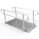 Complete Medical Wheelchairs & Accessories Portable Ramp, Solid Surface 6' w/Handrails Two-Line 3G