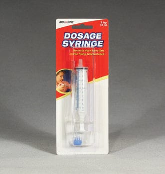 Complete Medical Aids to Daily Living Dosage Syringe 2-Tsp/10 ml.