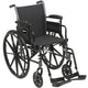 Complete Medical Wheelchairs & Accessories Cruiser 3 Wheelchair, 18" Flip Back Full Arm