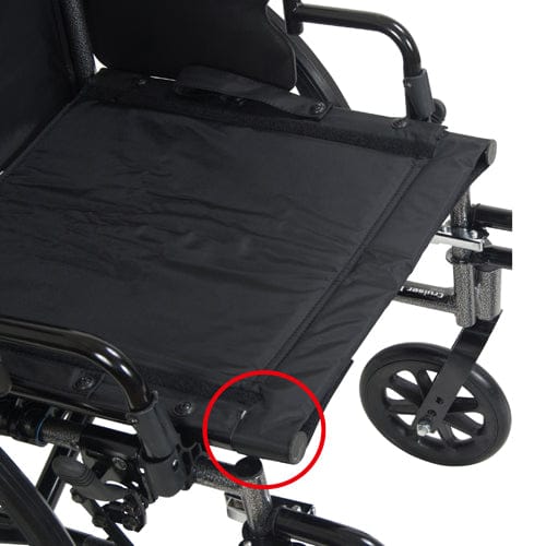 Complete Medical Wheelchairs & Accessories K3 Wheelchair Ltwt 20" wDDA & S/A Footrests Cruiser III