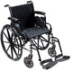 Complete Medical Wheelchairs & Accessories K3 Wheelchair Ltwt 20" wDDA & S/A Footrests Cruiser III