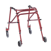 Complete Medical Mobility Products Nimbo Posterior Walker Medium Castle Red