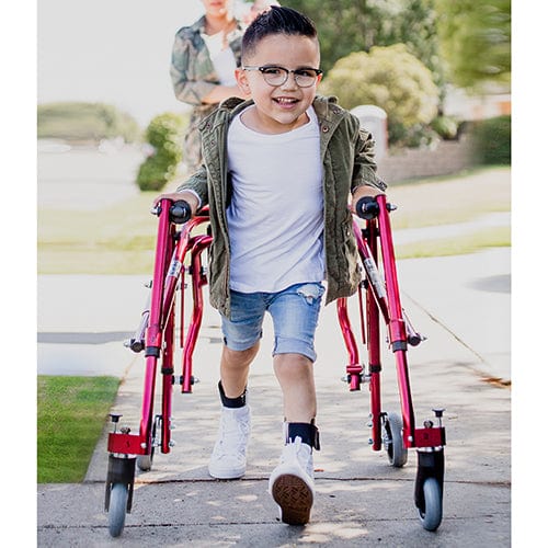 Complete Medical Mobility Products Nimbo Posterior Walker Medium Castle Red