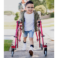 Complete Medical Mobility Products Nimbo Posterior Walker Medium Castle Red
