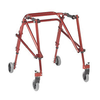 Complete Medical Mobility Products Nimbo Posterior Walker Medium Castle Red
