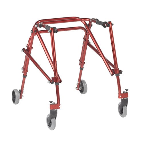 Complete Medical Mobility Products Nimbo Posterior Walker Medium Castle Red