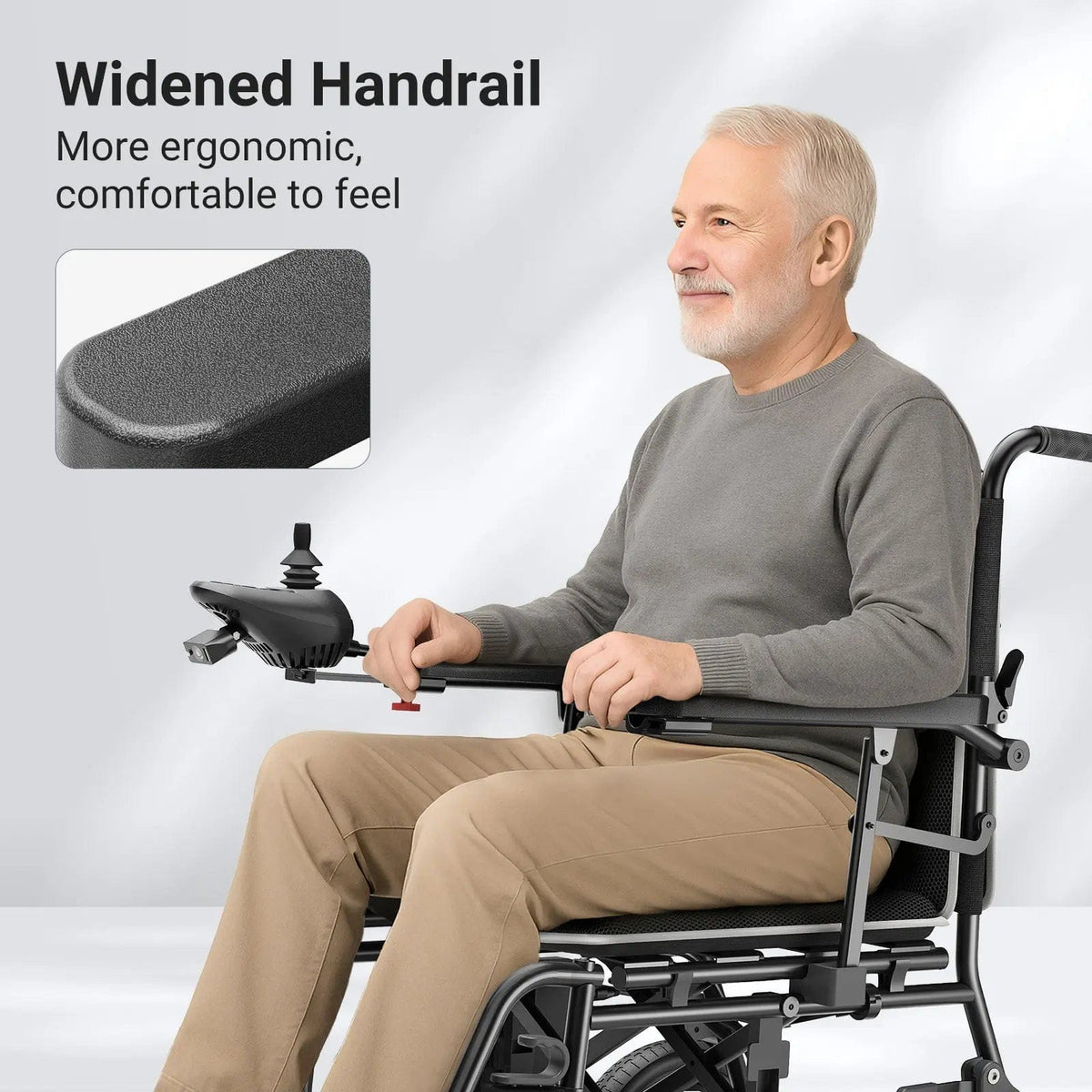 Fold & Travel Mobility accessibility equipment Kr8810 Lightweight Comfort Cushion Power Wheelchair KR8810