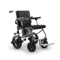 Fold & Travel Mobility WHEELCHAIR KANO (Black) -Foldable Electric Wheelchair, Travel Size, User-Friendly
