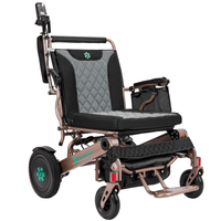 Fold & Travel Mobility Electric Wheelchair Mammoth EX Auto Fold