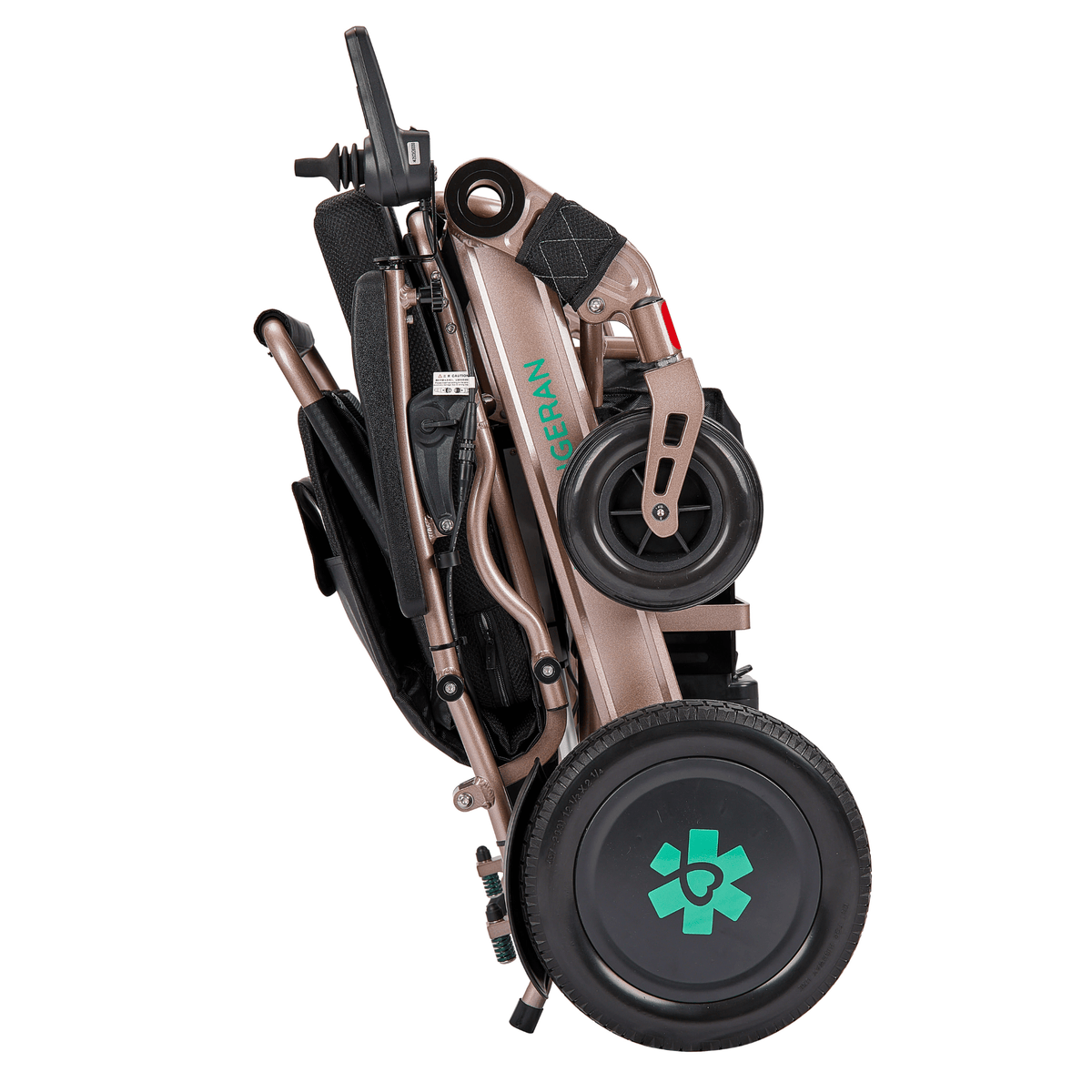 Fold & Travel Mobility Electric Wheelchair Mammoth EX Auto Fold