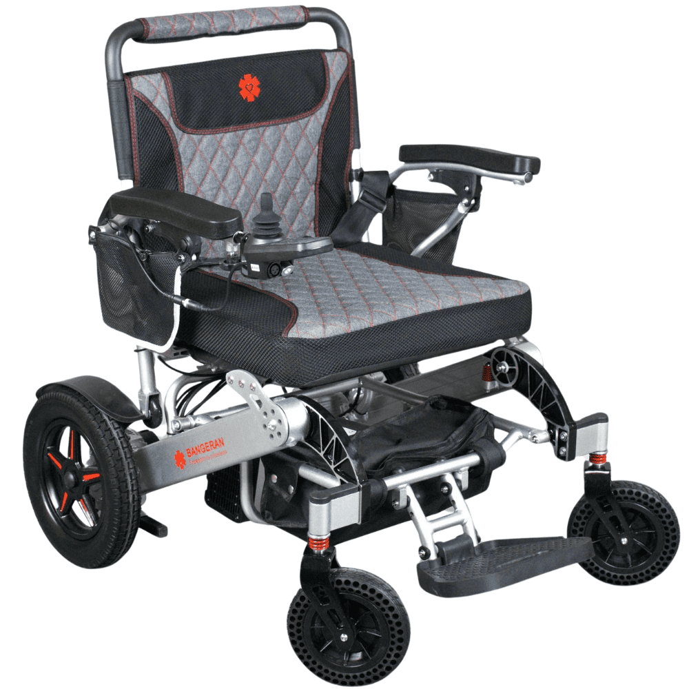 Fold & Travel Mobility Electric Wheelchair Mammoth 22 Portable Ergonomic Electric Adult Wheelchair