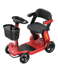 Fold & Travel Mobility Mobility Scooter Paiseec Foldable Lightweight Mobility Scooter S3