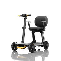 Fold & Travel Mobility Mobility Scooter Paiseec L5 Lightweight Mobility Scooter Light as Carbon Fiber