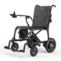 Fold & Travel Mobility Gray Paiseec Carbon Fiber Electric Wheelchair Q5
