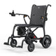 Fold & Travel Mobility Gray Paiseec Carbon Fiber Electric Wheelchair Q5
