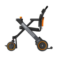 Fold & Travel Mobility Paiseec 2-in-1 Electric Wheelchair W1 Lightweight Foldable Compact