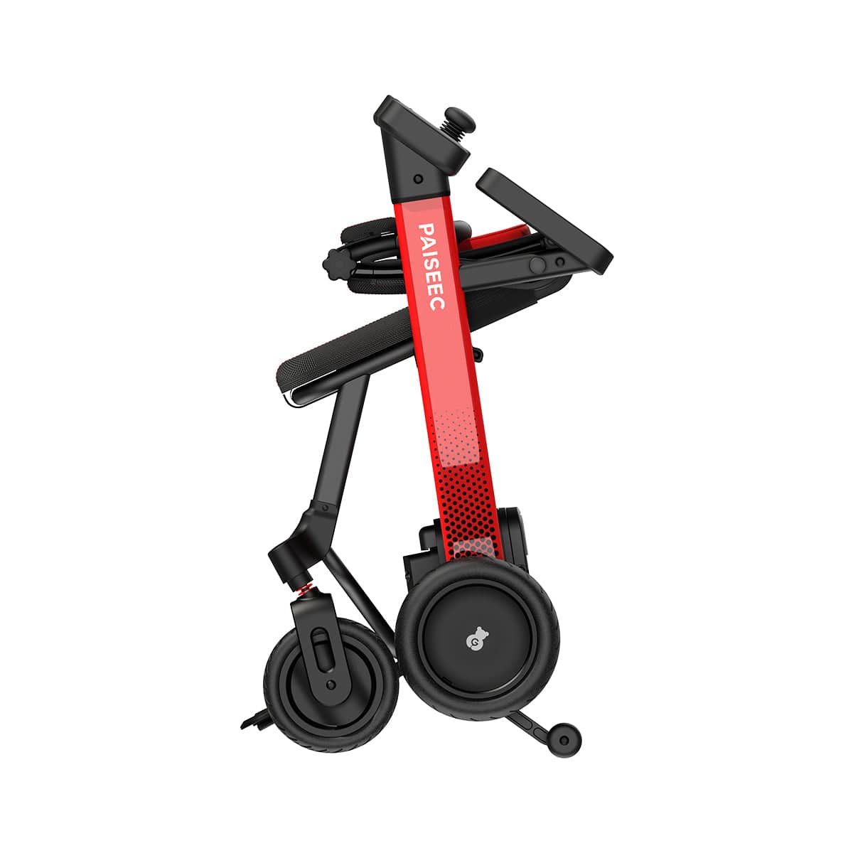 Fold & Travel Mobility Paiseec 2-in-1 Electric Wheelchair W1 Lightweight Foldable Compact