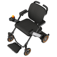 Fold & Travel Mobility Paiseec 3-in-1 Electric Wheelchair Smart Walker Rollator Transport Wheelchair W3