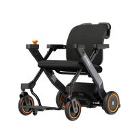 Fold & Travel Mobility Paiseec 3-in-1 Electric Wheelchair Smart Walker Rollator Transport Wheelchair W3