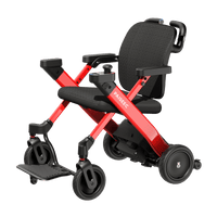 Fold & Travel Mobility Paiseec 3-in-1 Electric Wheelchair Smart Walker Rollator Transport Wheelchair W3