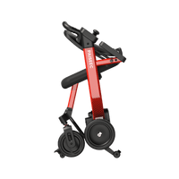 Fold & Travel Mobility Paiseec 3-in-1 Electric Wheelchair Smart Walker Rollator Transport Wheelchair W3