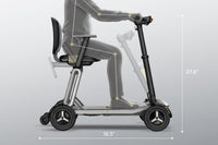 Fold & Travel Mobility Mobility Scooter Paiseec L5 Lightweight Mobility Scooter Light as Carbon Fiber