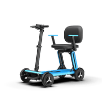 Fold & Travel Mobility Mobility Scooter Paiseec L5 Lightweight Mobility Scooter Light as Carbon Fiber