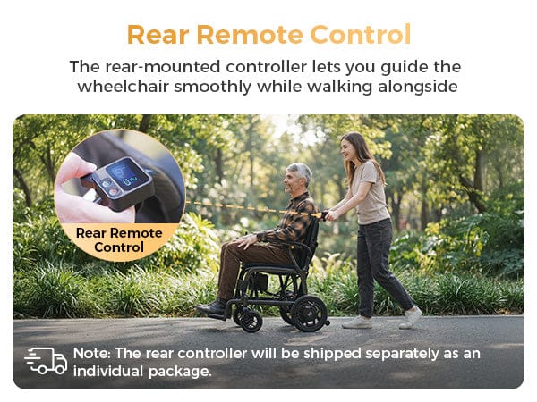 Fold & Travel Mobility Gray Paiseec Carbon Fiber Electric Wheelchair Q5
