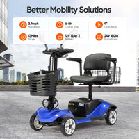 Fold & Travel Mobility accessibility equipment 4 Wheel Scooter with Display YL09B