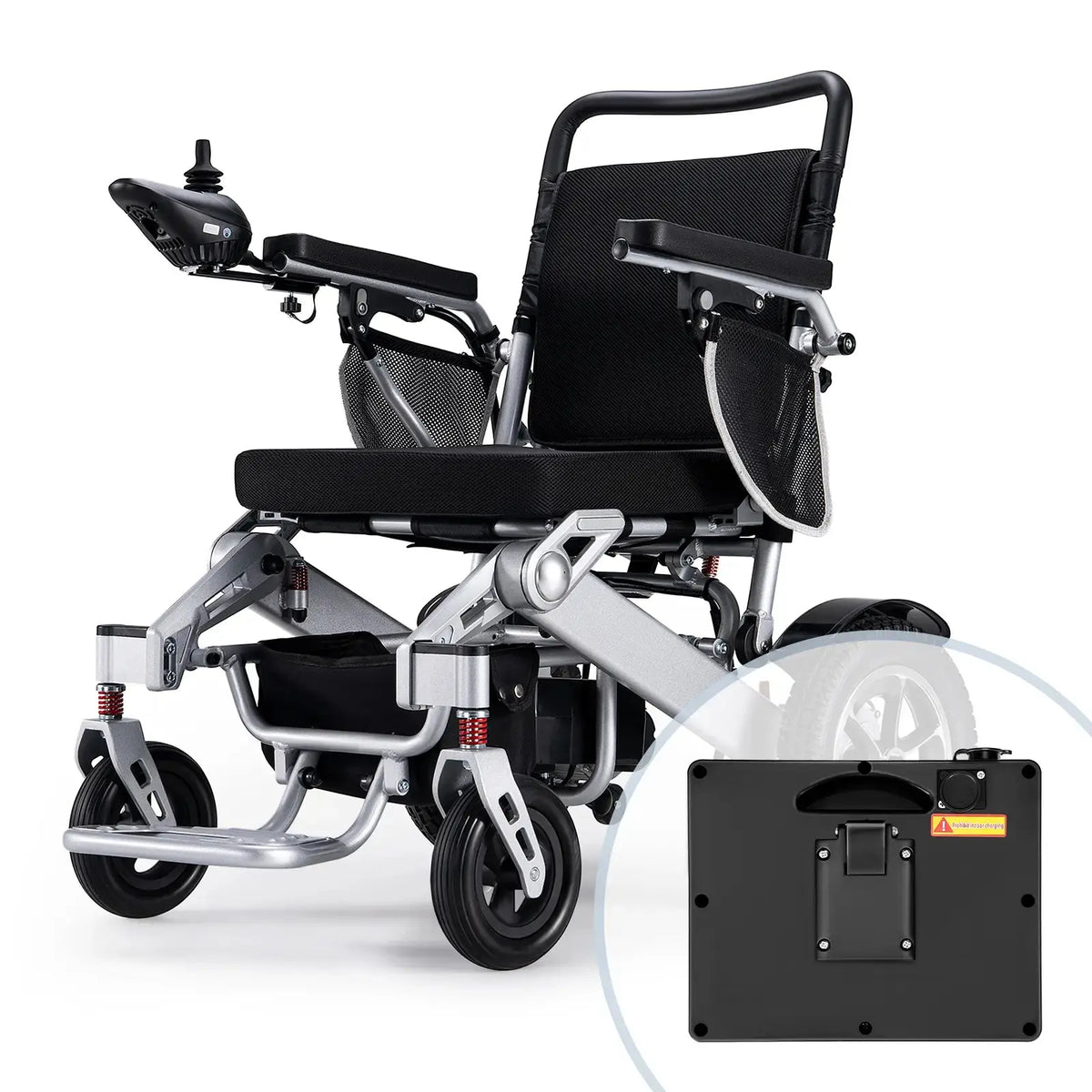 Fold & Travel Mobility accessibility equipment Backup Battery for Power Wheelchair