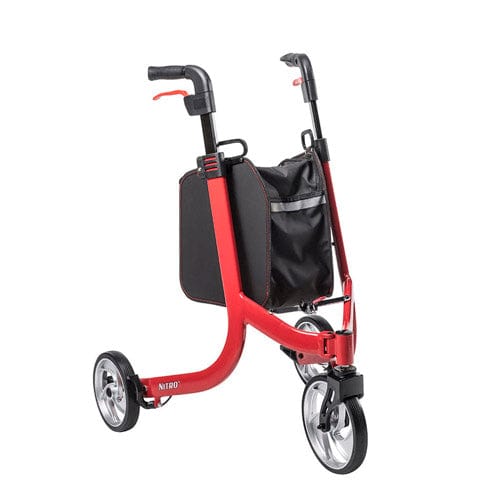 Complete Medical Mobility Products Nitro 3-Wheel Folding Aluminum Rollator