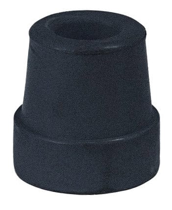 Complete Medical Mobility Products Cane Tips 1/2" for Quad Canes (Small Base) 4/Box Black Drive