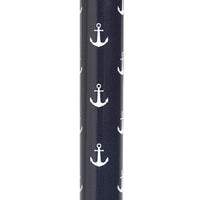 Complete Medical Mobility Products Comfort Grip Cane, Anchors Fashion Color - Anchors