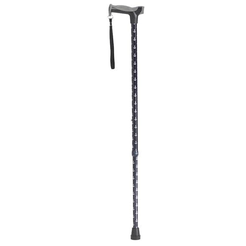 Complete Medical Mobility Products Comfort Grip Cane, Anchors Fashion Color - Anchors