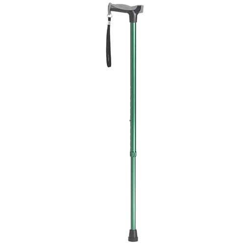 Complete Medical Mobility Products Comfort Grip Cane,Forest Green Fashion Color - Forest Green