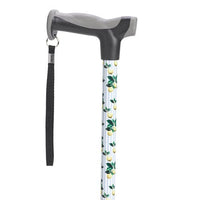 Complete Medical Mobility Products Comfort Grip Cane, Lemons Fashion Color - Lemons