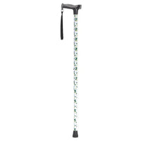 Complete Medical Mobility Products Comfort Grip Cane, Lemons Fashion Color - Lemons