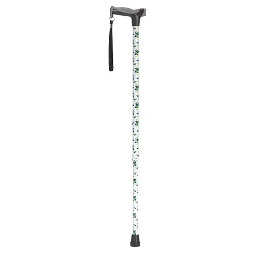 Complete Medical Mobility Products Comfort Grip Cane, Lemons Fashion Color - Lemons