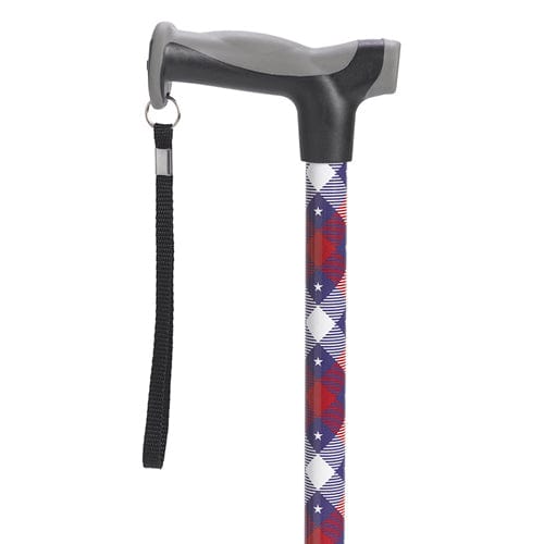 Comfort Grip Cane, Patriotic Fashion Cane - Patriotic USA
