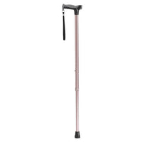 Complete Medical Mobility Products Comfort Grip Cane, Rose Gold Fashion Color - Rose Gold