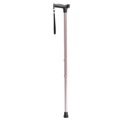Complete Medical Mobility Products Comfort Grip Cane, Rose Gold Fashion Color - Rose Gold