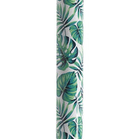 Complete Medical Mobility Products Offset Cane with Gel Grip Green Leaves