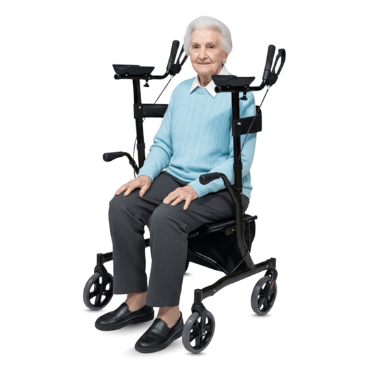 Fold & Travel Mobility Rollator Walker BreezeStride Rollator