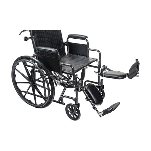 Complete Medical Wheelchairs & Accessories Silver Sport Recliner WC with Vinyl Upholstery/DDA 16"