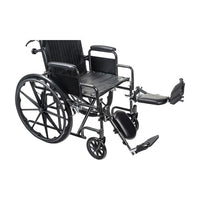 Complete Medical Wheelchairs & Accessories Silver Sport Recliner WC with Vinyl Upholstery/DDA 18"