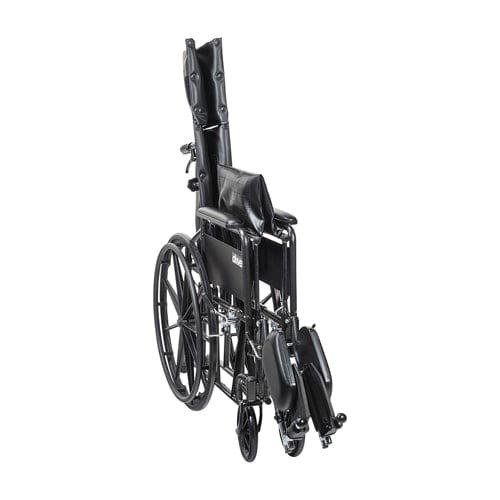 Complete Medical Wheelchairs & Accessories Silver Sport Recliner WC with Vinyl Upholstery/DFA 20"