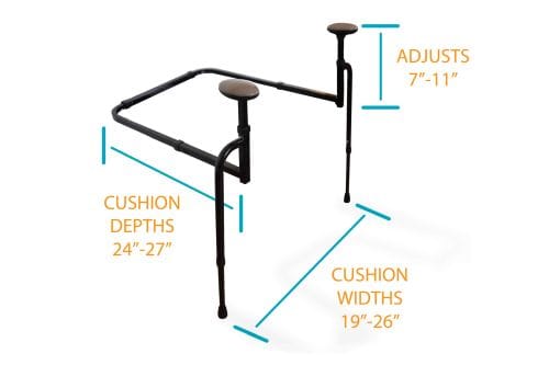 Complete Medical Aids to Daily Living EZ Stand & Go Make Standing & Sitting Easier
