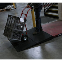 Complete Medical Wheelchairs & Accessories Transitions Modular Entry Mat Rubber Threshold Ramp, 2.5"